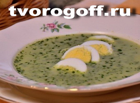 Молочный суп «Зеленый»